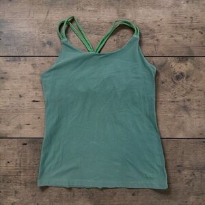 Vintage Patagonia Women's Mint Green Athletic Tank Top SO5040